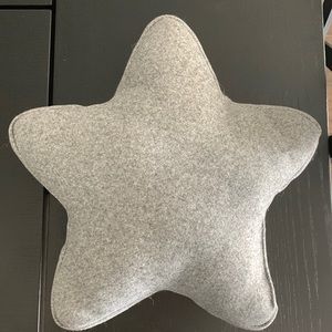 Gray Felt ⭐️ Pillow